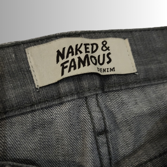Naked and Famous Skinny Guy Grey Stretch Jean - Picture 7 of 9